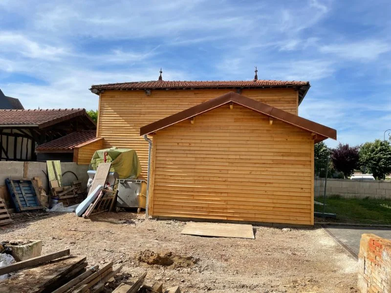 Bardage bois en Haute-Marne : isolation et esthétique avec Finot Charpente